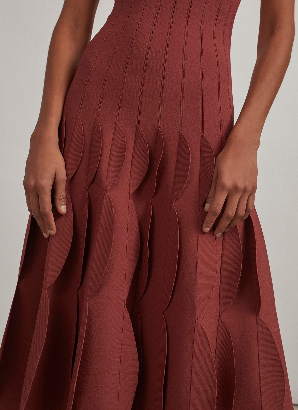 Dresses ALAÏA 가넷 레드 DRESSES